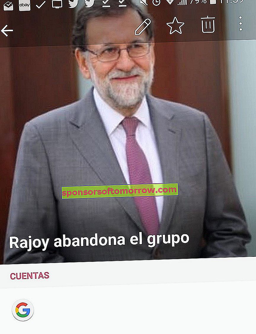 Le contact de Rajoy