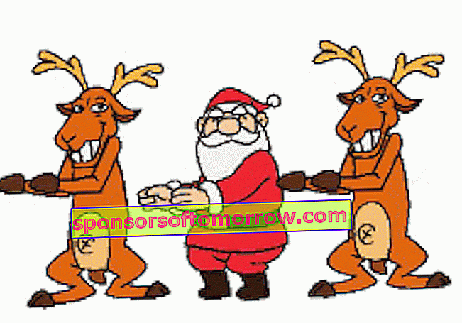 ממים מצחיקים ו- GIF לחגוג את חג המולד עם חברים ובני משפחה סנטה קלאוס ביילונגו