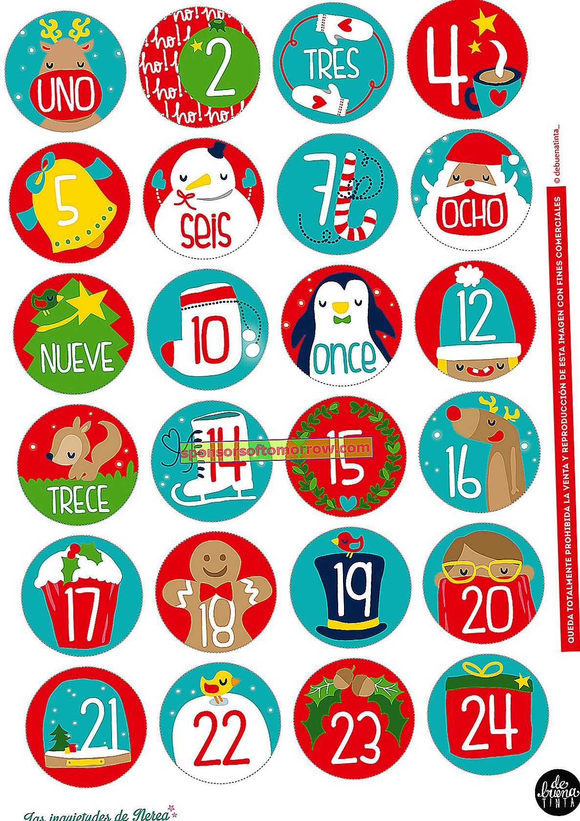 10 beautiful advent calendar images to download and print