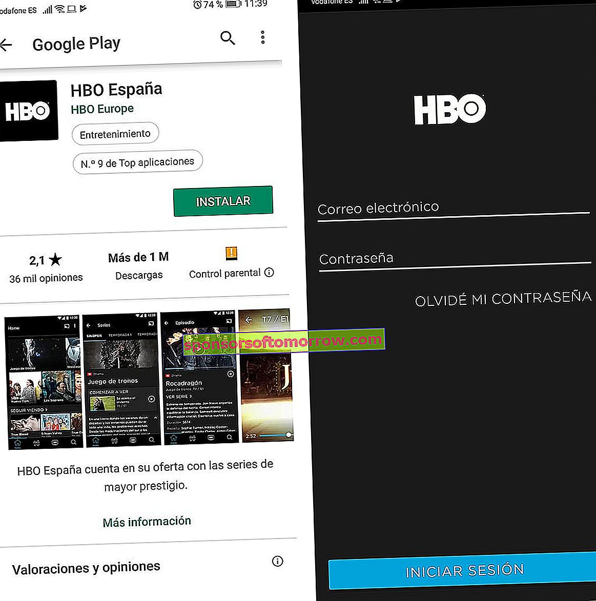 Kedai Google Play HBO