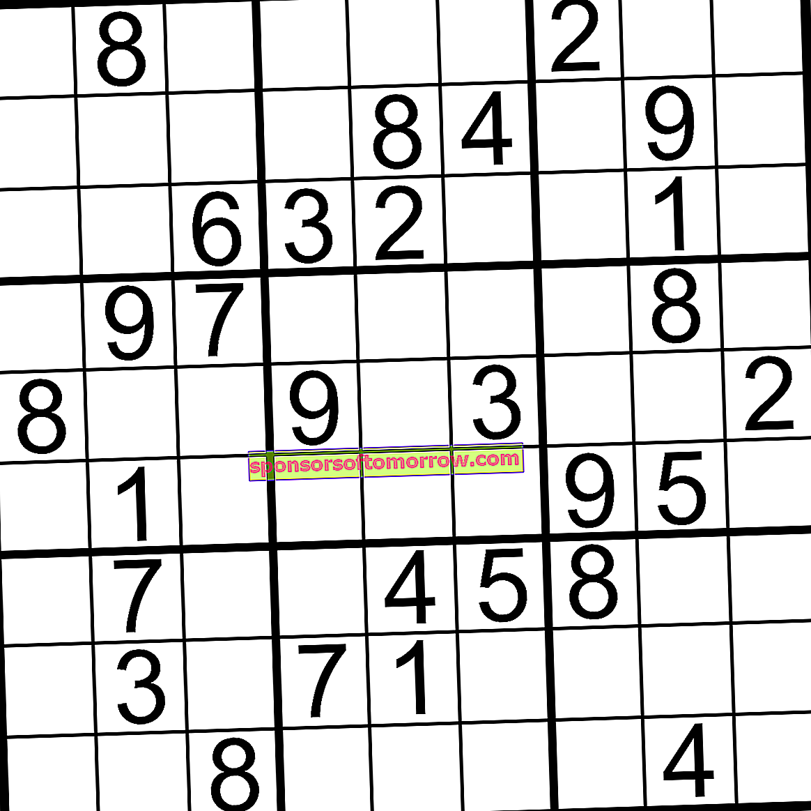 easy sudoku