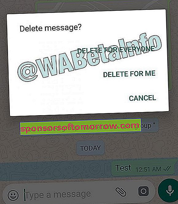 supprimer les messages WhatsApp