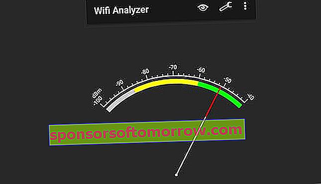 WiFiアナライザー信号