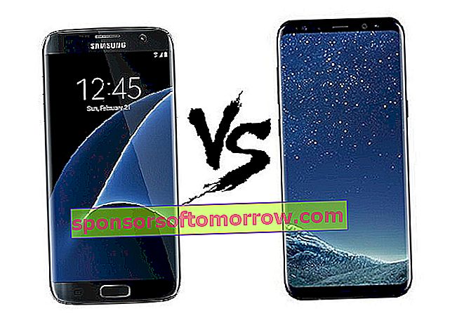 Comparison Samsung Galaxy S8 vs Samsung Galaxy S7 edge