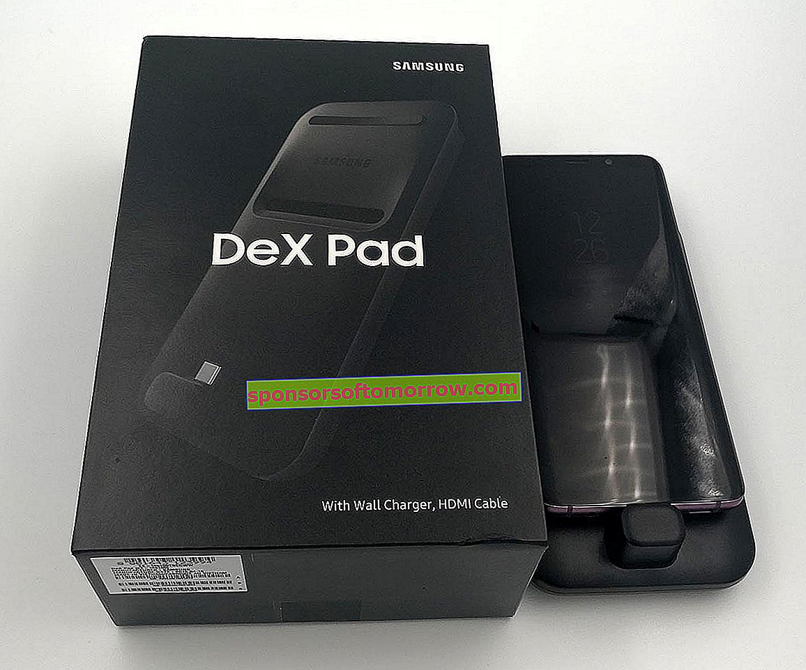Samsung Dex Pad mit Samsung Galaxy S9 +