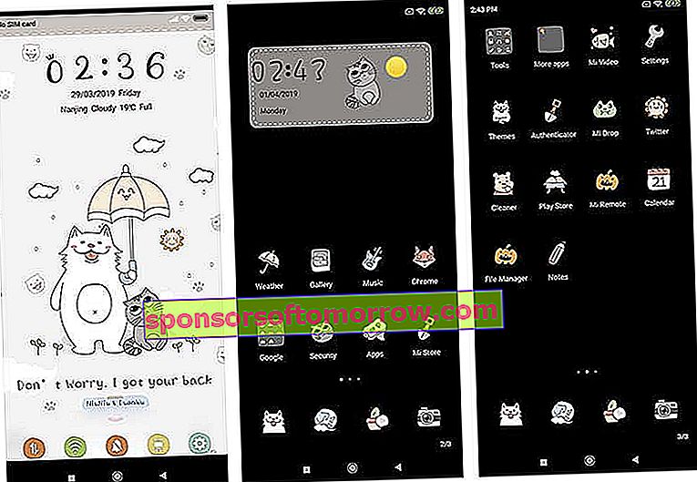 Xiaomi Cat mobileの外観を変える10の魅力的なテーマ