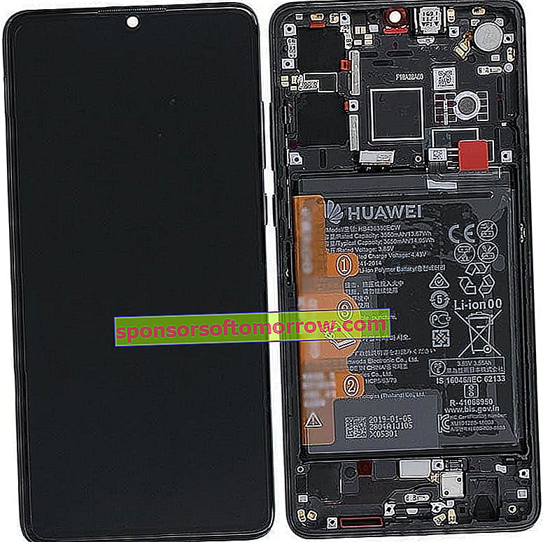 repair huawei p30 lcd-2 screen