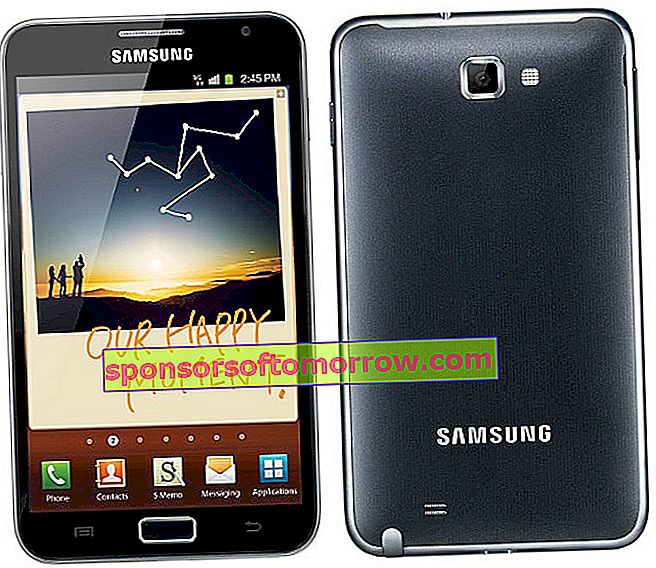 samsung galaxy note 1 évolution des terminaux Samsung Galaxy Note