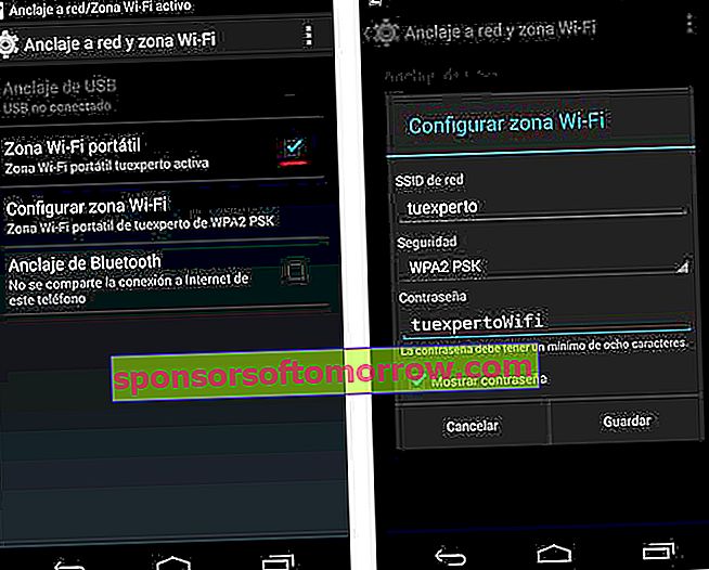 Zona WiFi Android