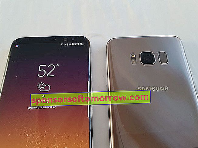 Samsung Galaxy S8 Bildschirm