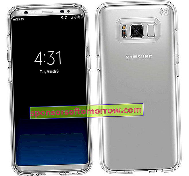 Dies ist das Samsung Galaxy S8 in Weiß
