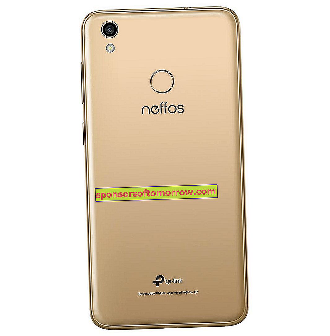 neffos-c7 hinten gold