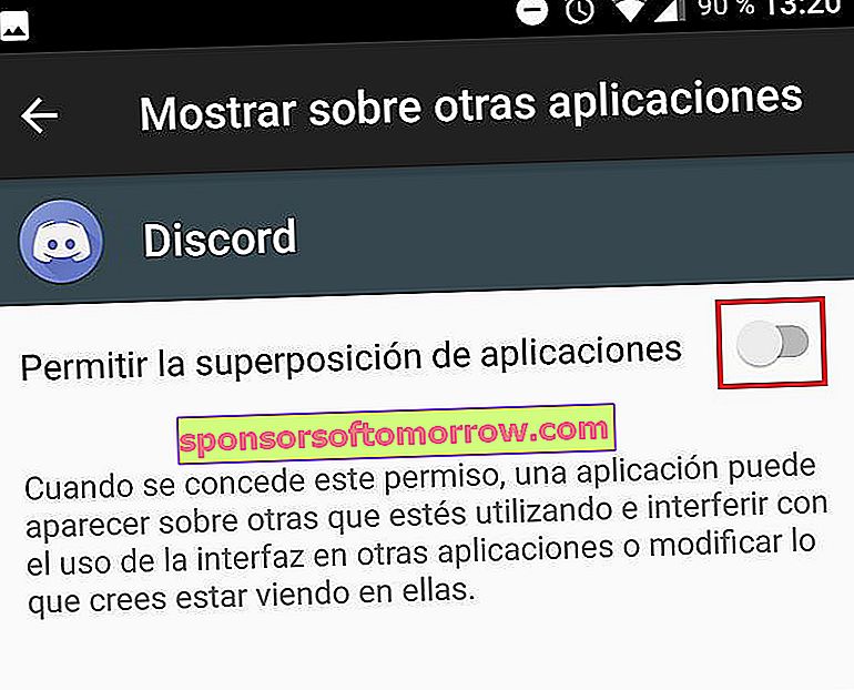 résoudre le problème de superposition d'écran dans Android 5