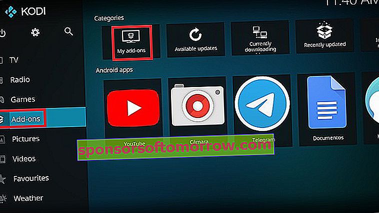 How to watch TV with your mobile using Kodi 2