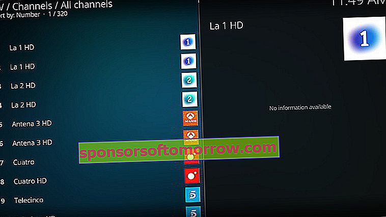 How to watch TV with your mobile using Kodi 7