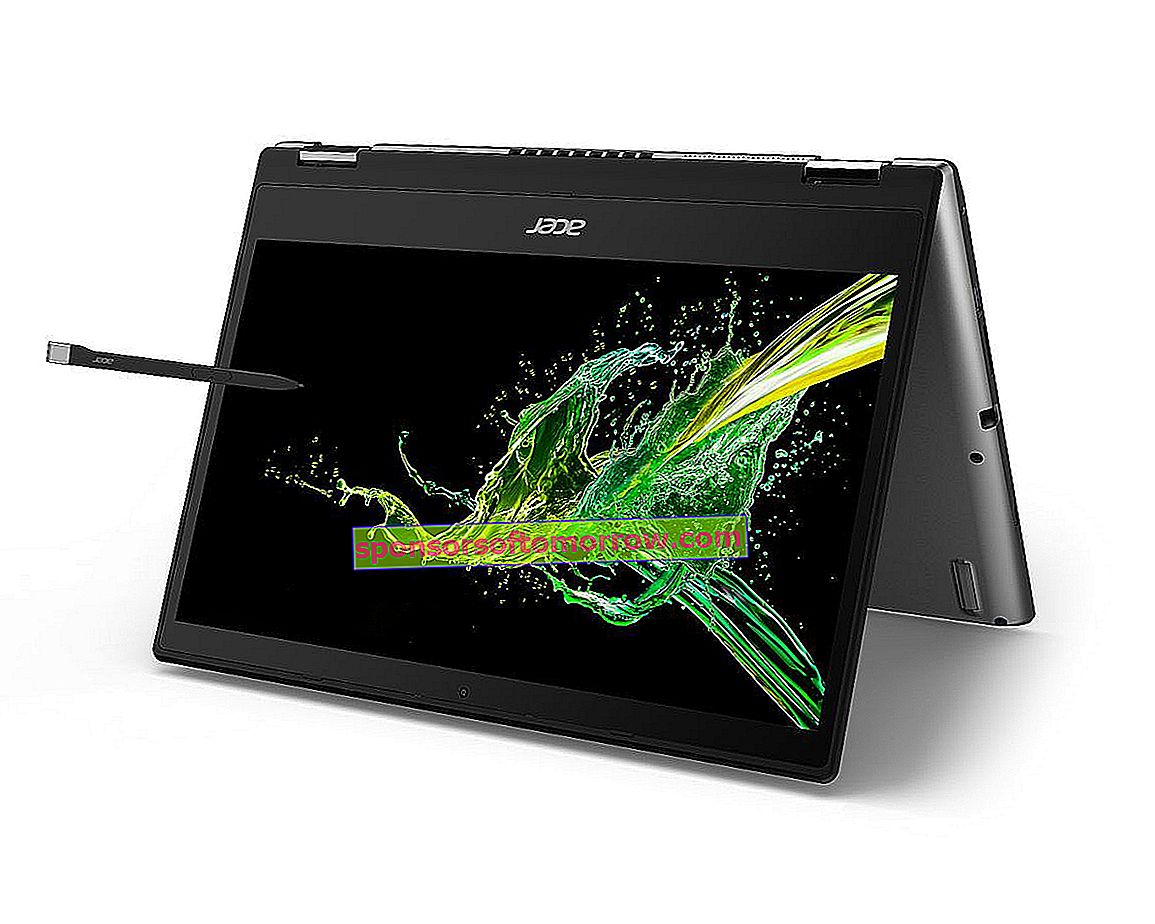 Acer Spin 3 em formato de loja