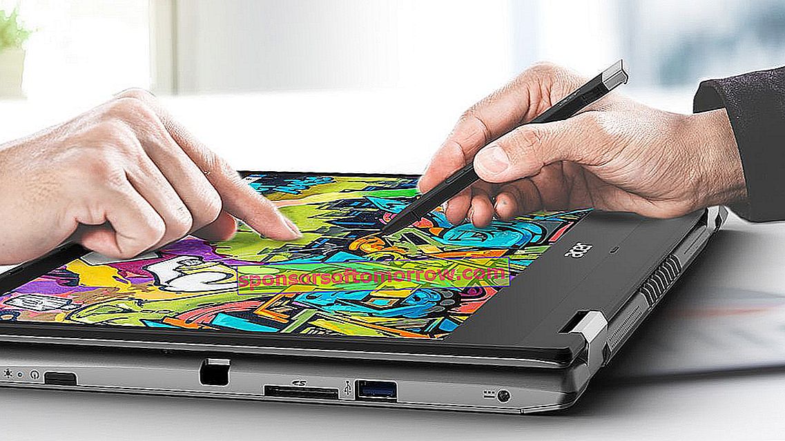 Acer Spin 3 z 2019 roku, laptop z obrotowym ekranem i do 12 godzin użytkowania