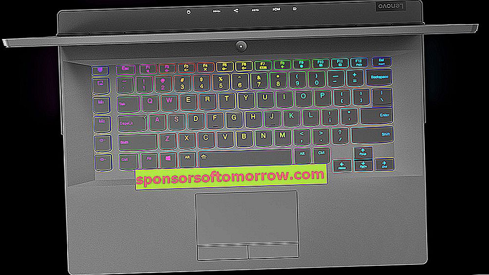 Lenovo-Legion-Y730 Tastatur mit Hintergrundbeleuchtung
