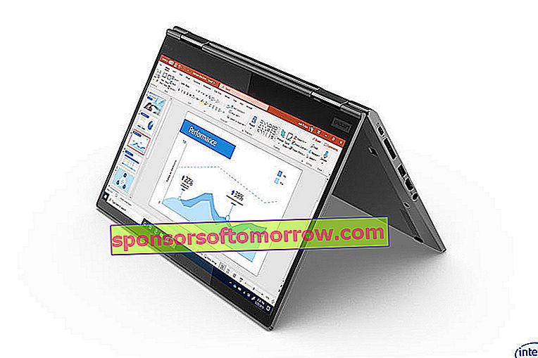 neues Lenovo ThinkPad X1 Carbon und X1 Yoga X1 Yoga gefaltet kommen