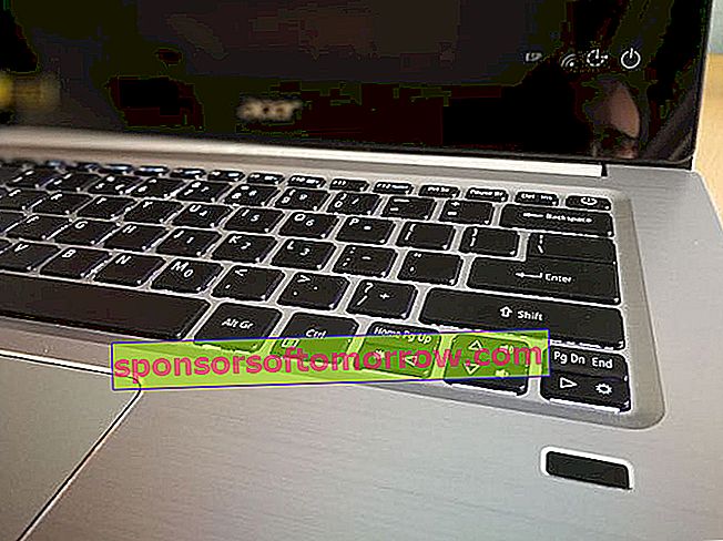 Acer Swift 3 keyboard