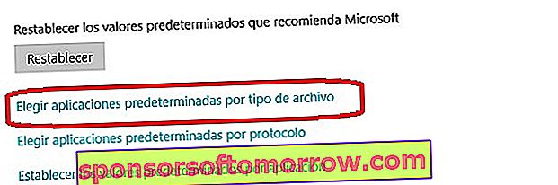 Windows 10, bagaimana memilih aplikasi default untuk membuka file 1