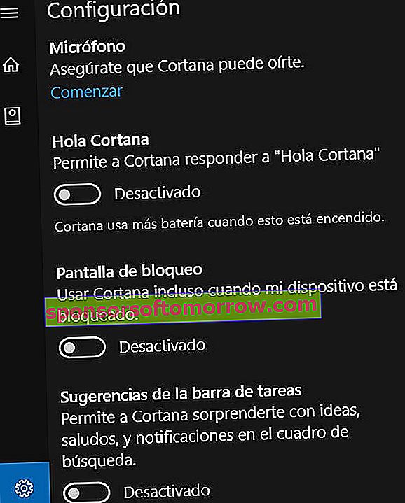 Cortana-Fenster 10