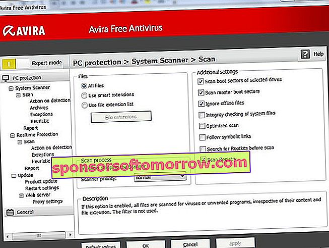 Avira Antivirus, features of this free antivirus 2