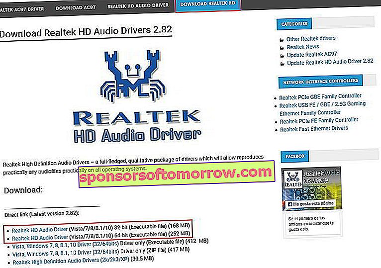 Perbaiki masalah audio dengan memperbaiki Realtek HD Audio Manager 3