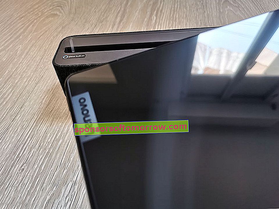 Lenovo Smart Tab P10 belakang