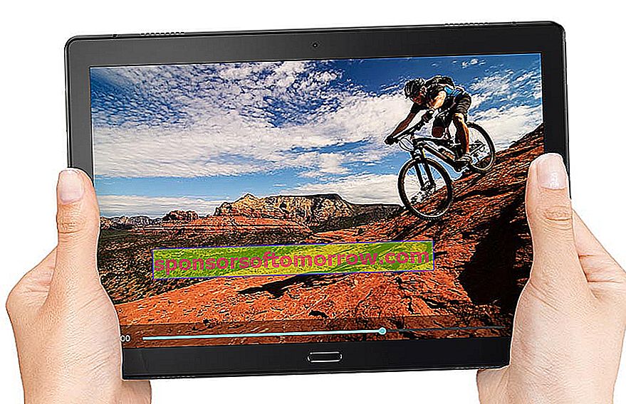 Lenovo Tab P10, tablet untuk bersantai dengan empat speaker