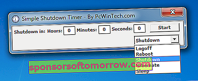Einfacher Shutdown Timer