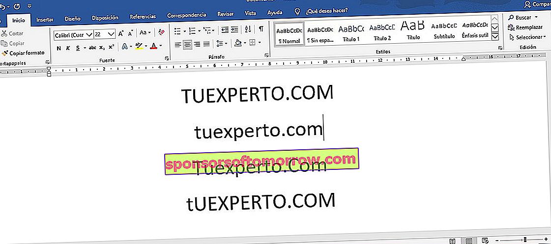 How to switch between uppercase and lowercase in Word 2