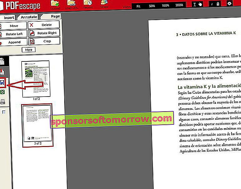 supprimer une page d'un PDF sans installer de programmes 7
