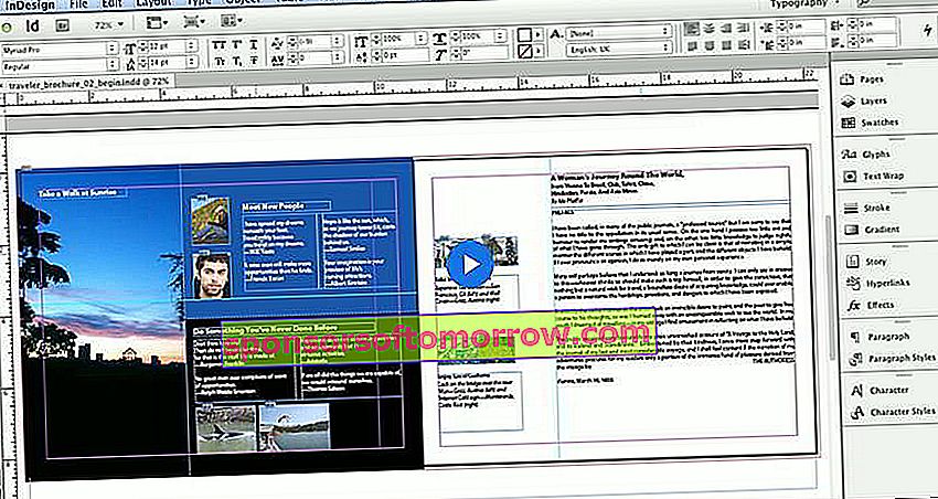 Arkusz stylów Adobe Indesign