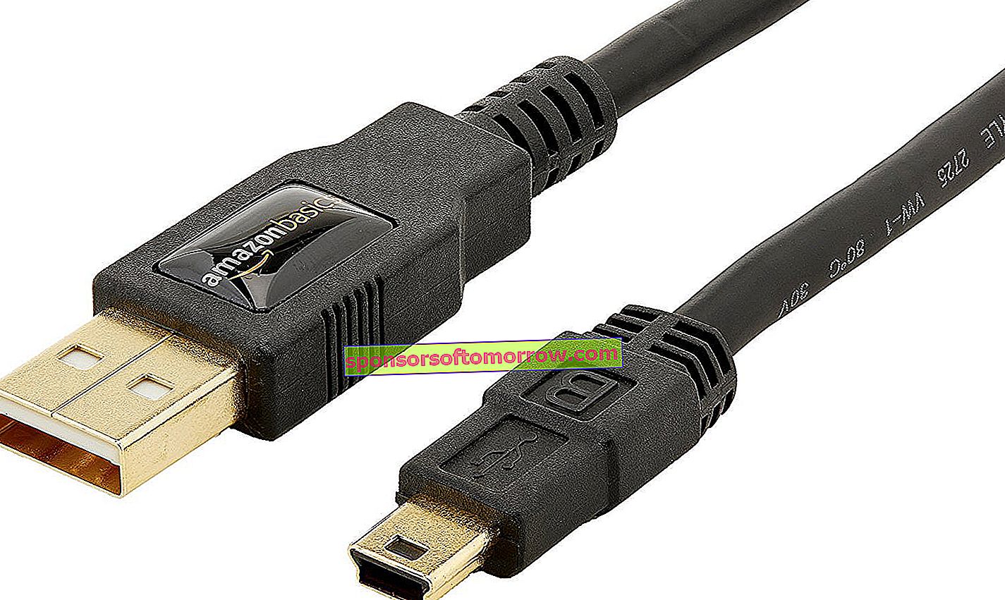 Kabel USB Mini B.