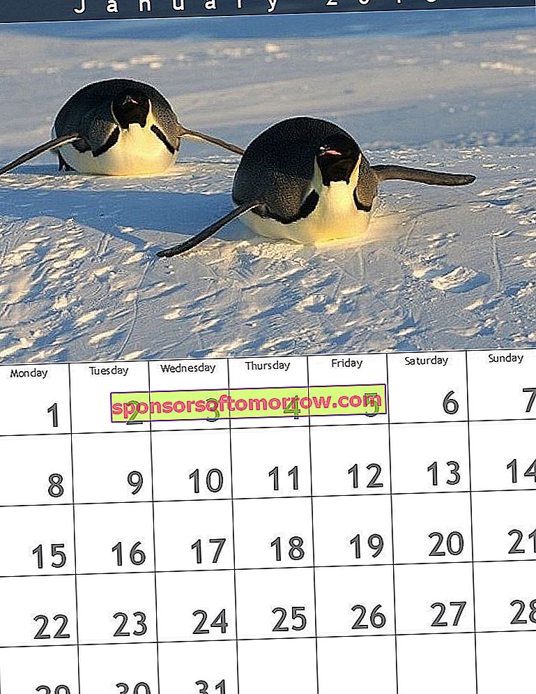 Januar 2018 Kalender