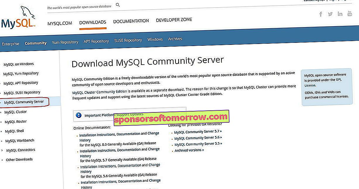 MySQLデータベースをWindows 10にインストールする方法1