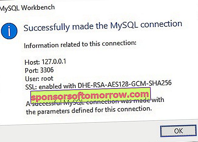 se connecter au serveur MySQL depuis l'application MySQL Workbench 03