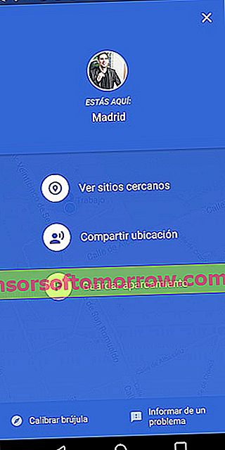 Estacionamento no Google Maps