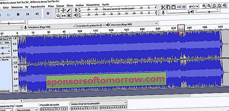 remove ambient noise from audio recorded with Audacity 3