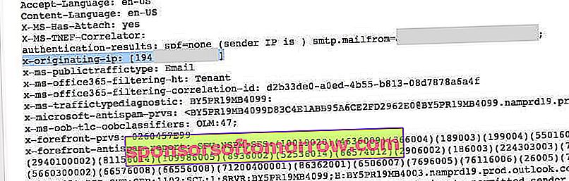Verfolgen Sie IP Google Mail Outlook Hotmail 2