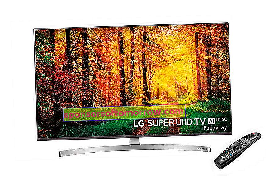 LG Super UHD-Fernseher AI ThinQ SK 8500PLA, Smart-TV mit Nano-Zelle