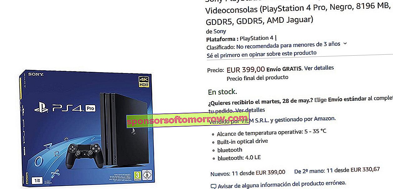 PS4 Pro in 2019 price