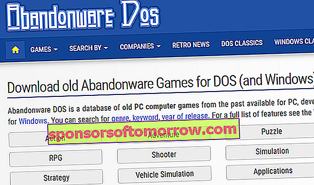 Abandonware DOS