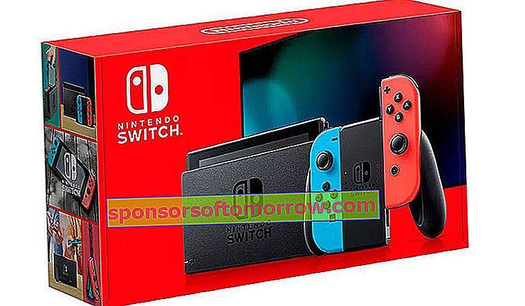how to recognize the new nintendo switch box