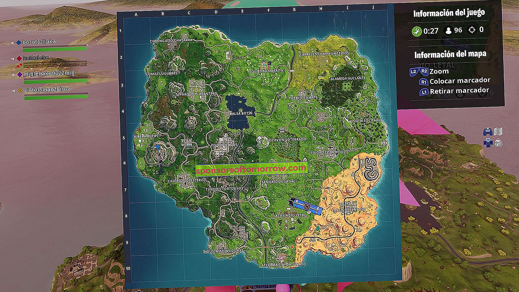 fortnite overview map